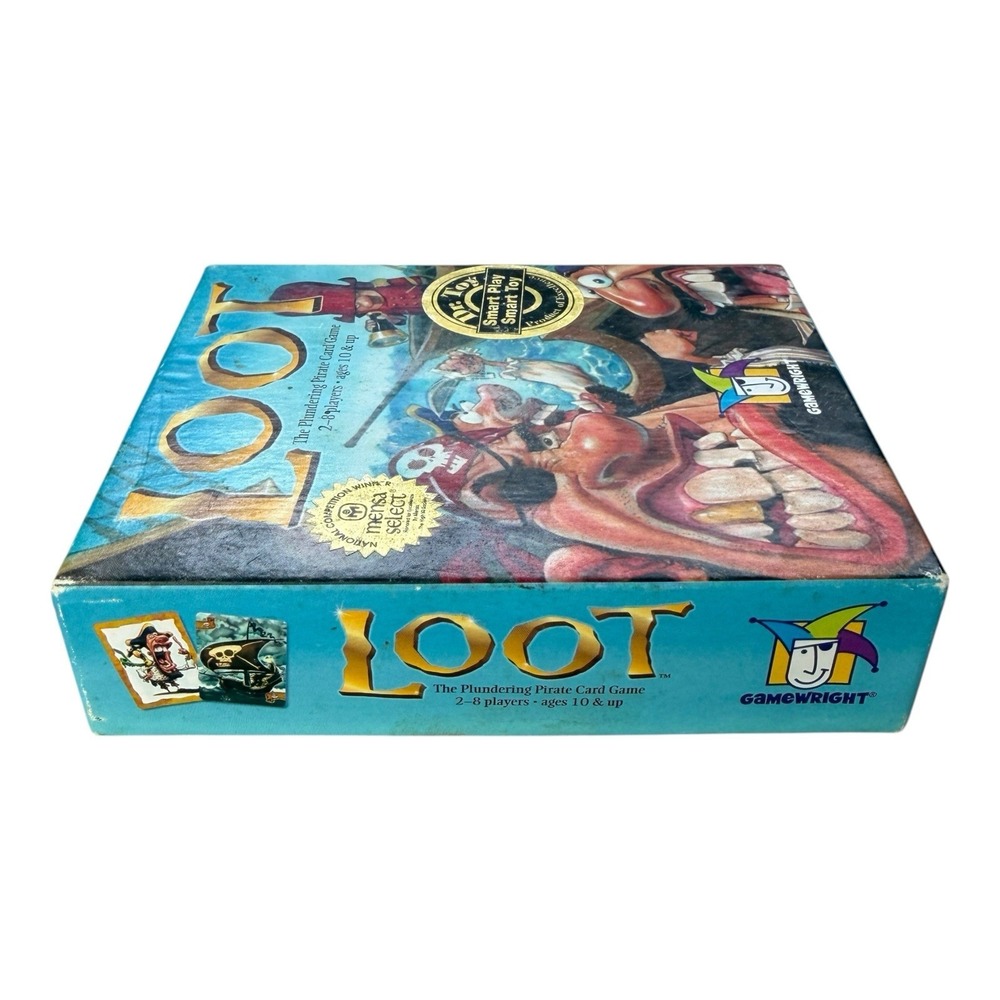 Loot The Plundering Pirate Card Game GameWright Complete Mensa‎ Select Dr Toy - Picture 7 of 7